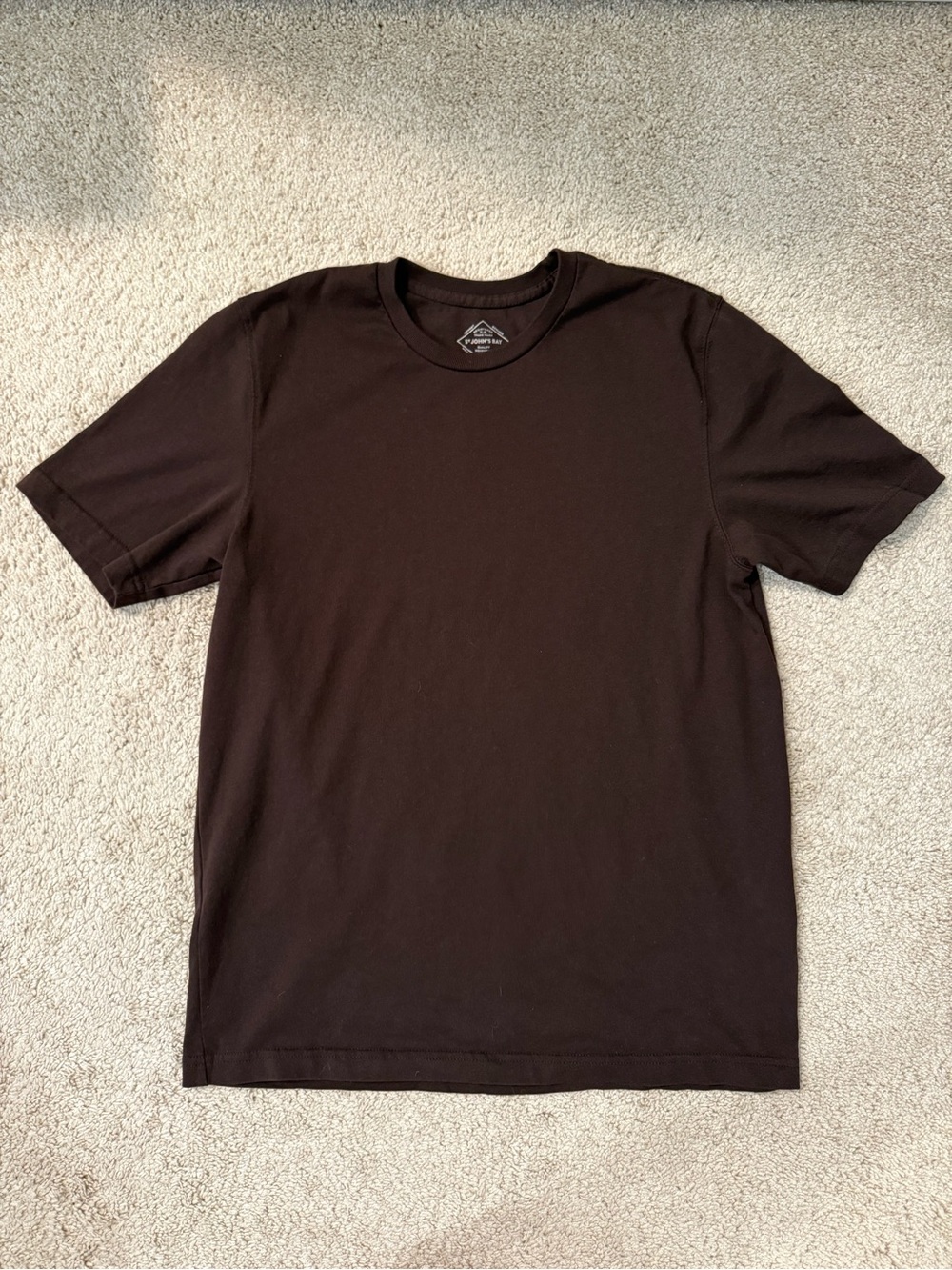 St. John’s Bay Legacy Crewneck T-Shirt - Brown